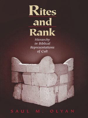 cover image of Rites and Rank